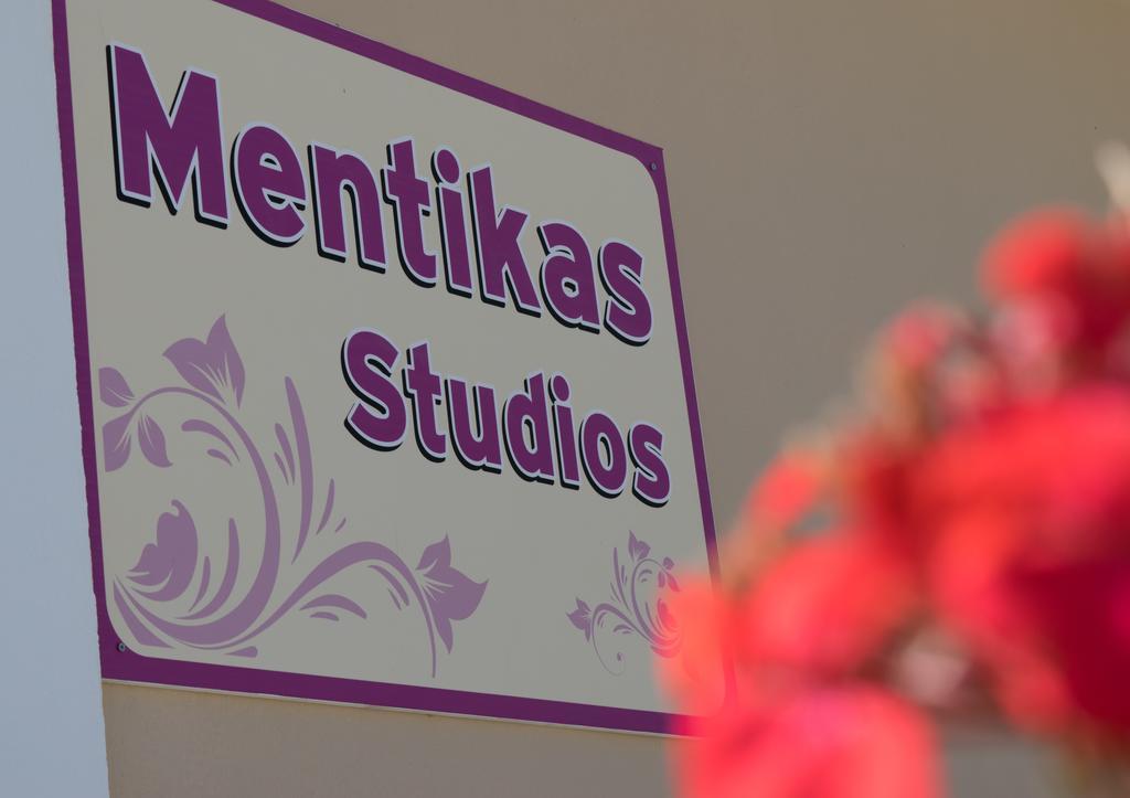 Mentikas Studios Laganás Eksteriør bilde